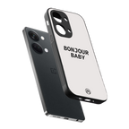 bonjour baby back phone cover | glass case for oneplus nord 3