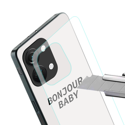 bonjour baby back phone cover | glass case for oneplus nord 3