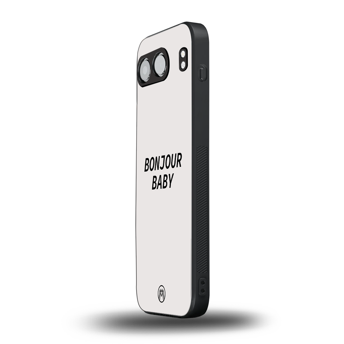 bonjour baby back phone cover | glass case for oneplus nord 4