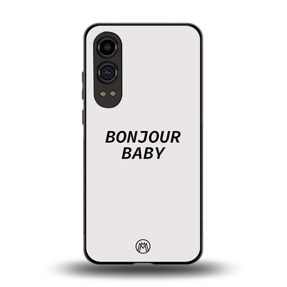 bonjour baby back phone cover | glass case for oneplus nord ce 4 lite