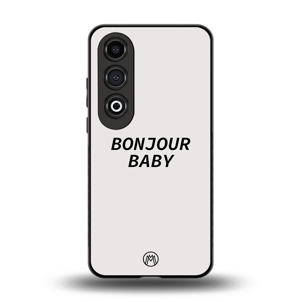 bonjour baby back phone cover | glass case for oneplus nord ce 4