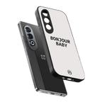 bonjour baby back phone cover | glass case for oneplus nord ce 4