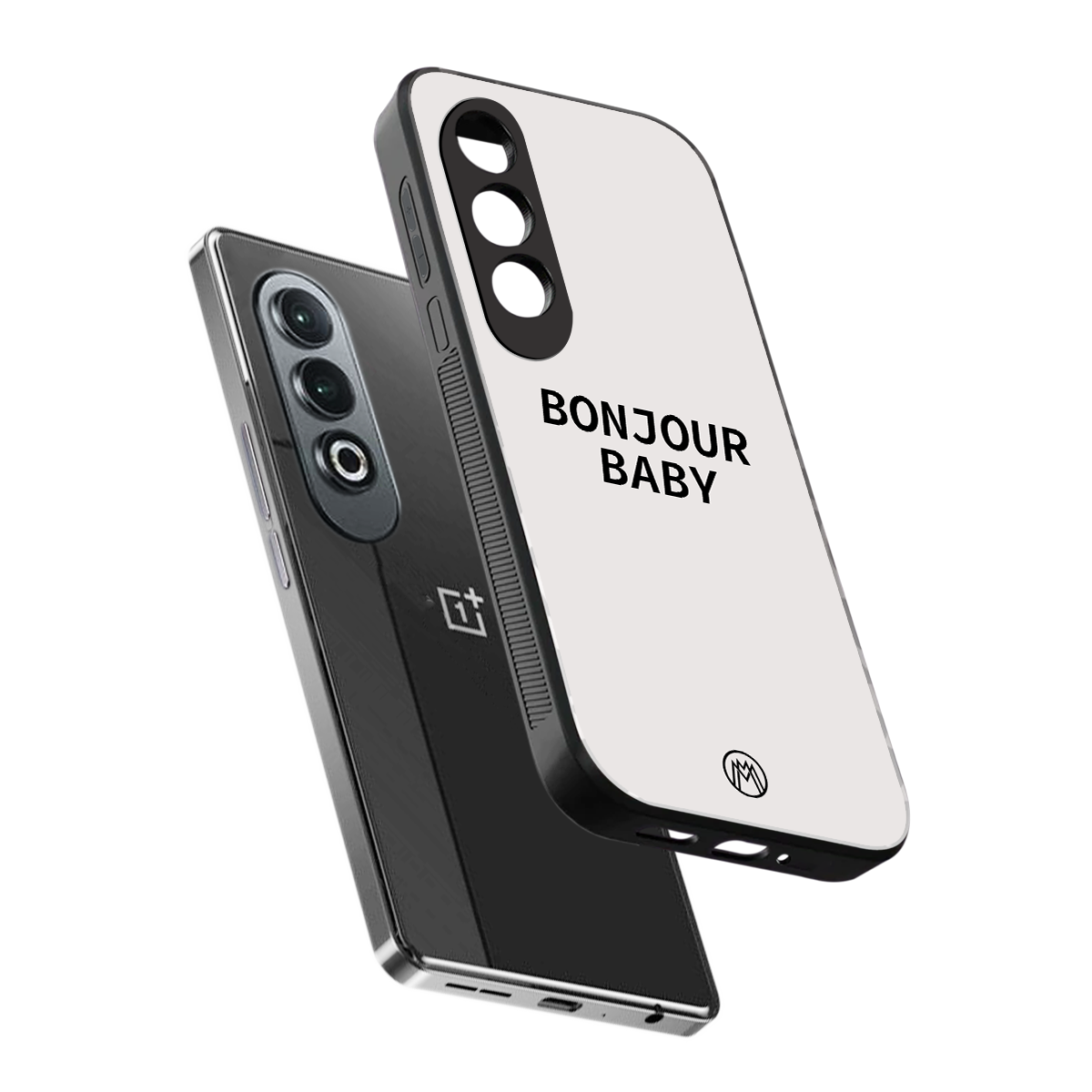 bonjour baby back phone cover | glass case for oneplus nord ce 4