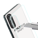 bonjour baby back phone cover | glass case for oneplus nord ce 4