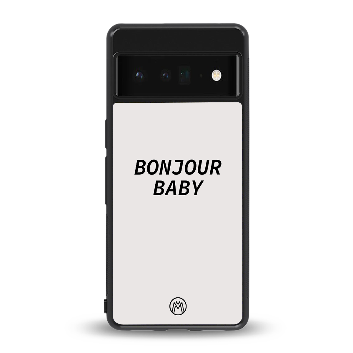 bonjour baby back phone cover | glass case for google pixel 6 pro