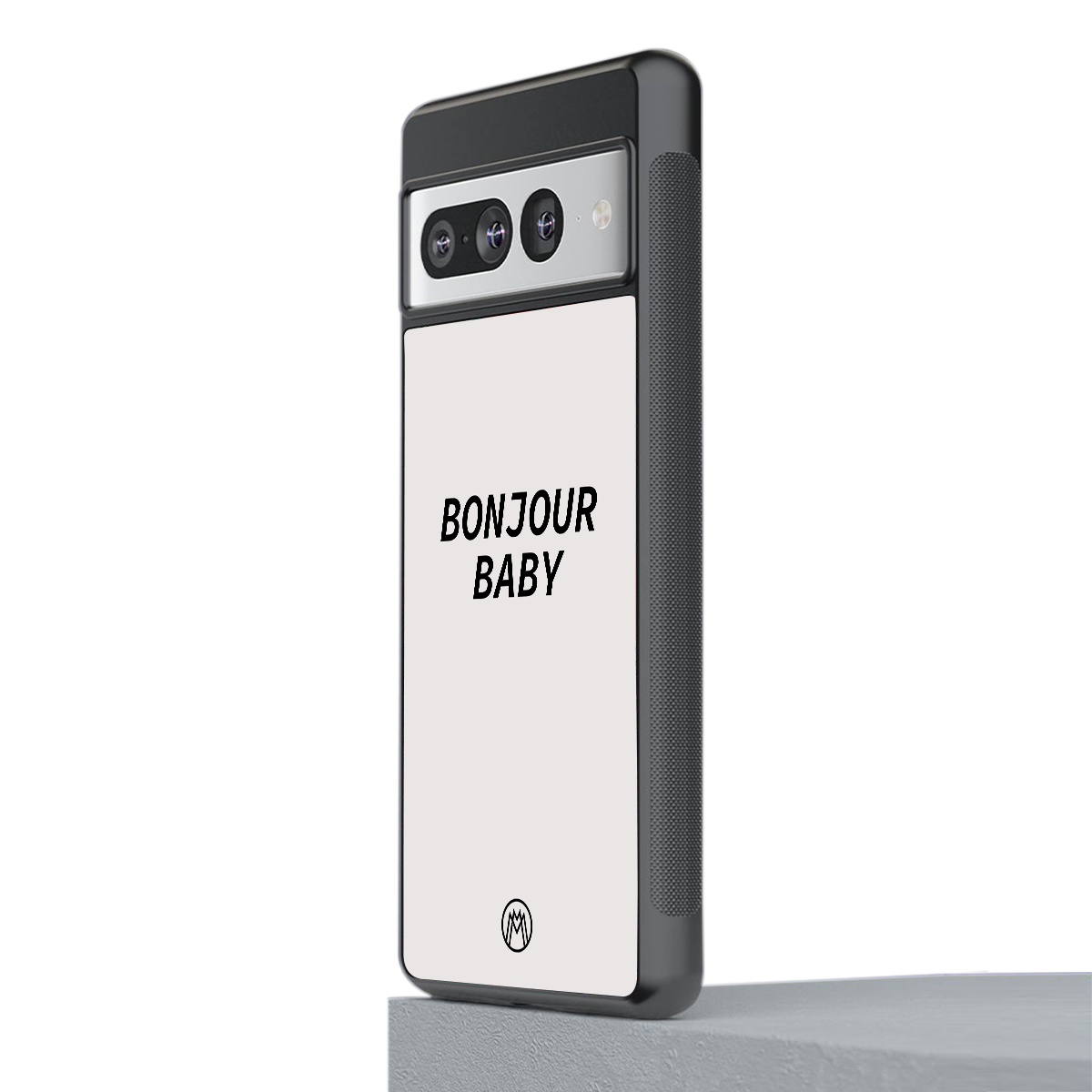 bonjour baby back phone cover | glass case for google pixel 7 pro