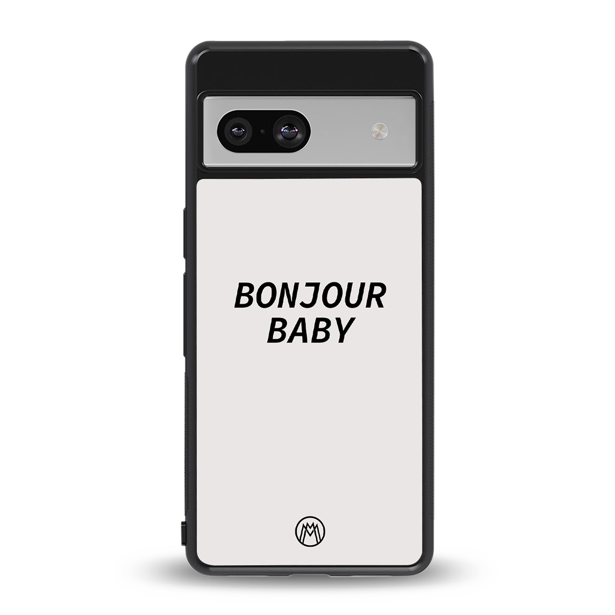 bonjour baby back phone cover | glass case for Google Pixel 7A