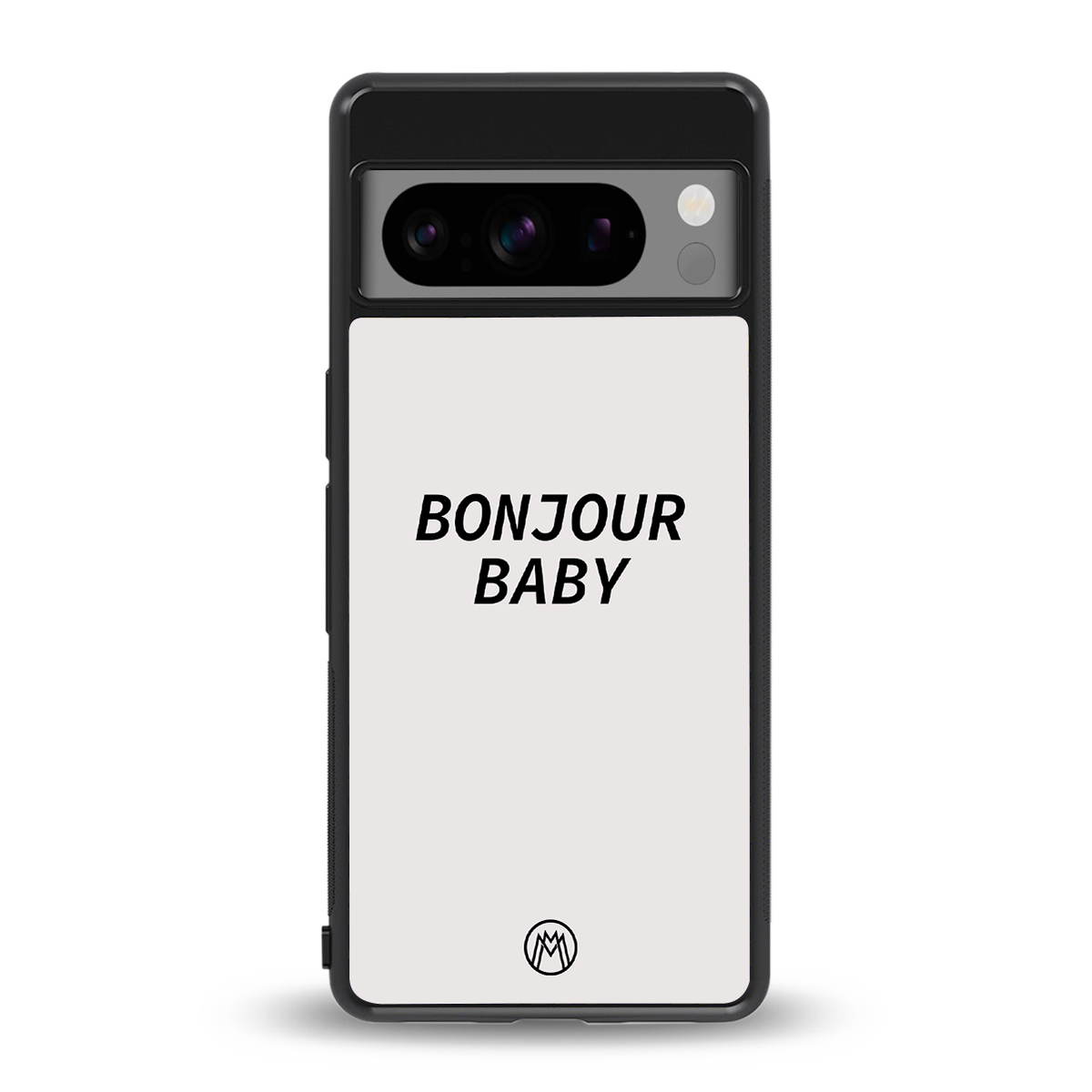 bonjour baby back phone cover | glass case for google pixel 8 pro