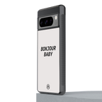 bonjour baby back phone cover | glass case for google pixel 8 pro