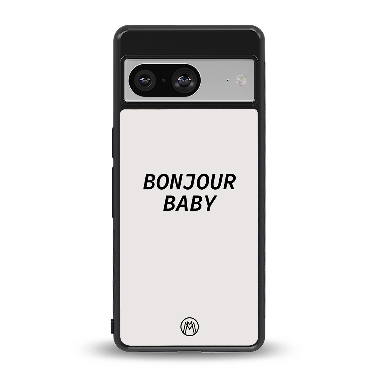 bonjour baby back phone cover | glass case for Google Pixel 8