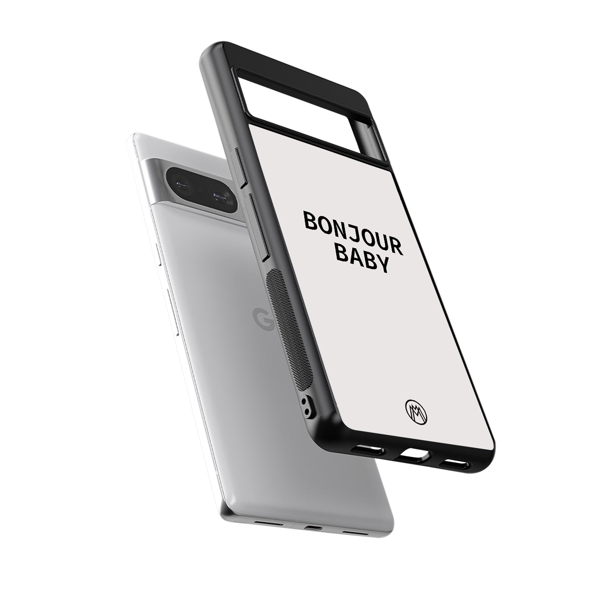 bonjour baby back phone cover | glass case for Google Pixel 8