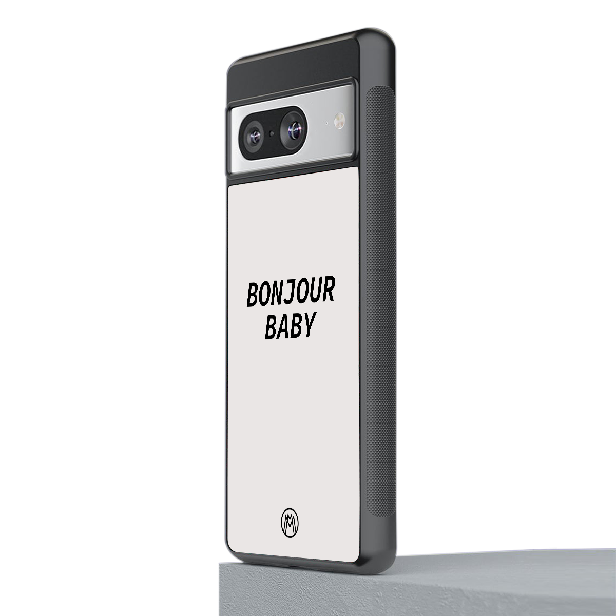 bonjour baby back phone cover | glass case for Google Pixel 8