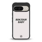 bonjour baby back phone cover | glass case for google pixel 9