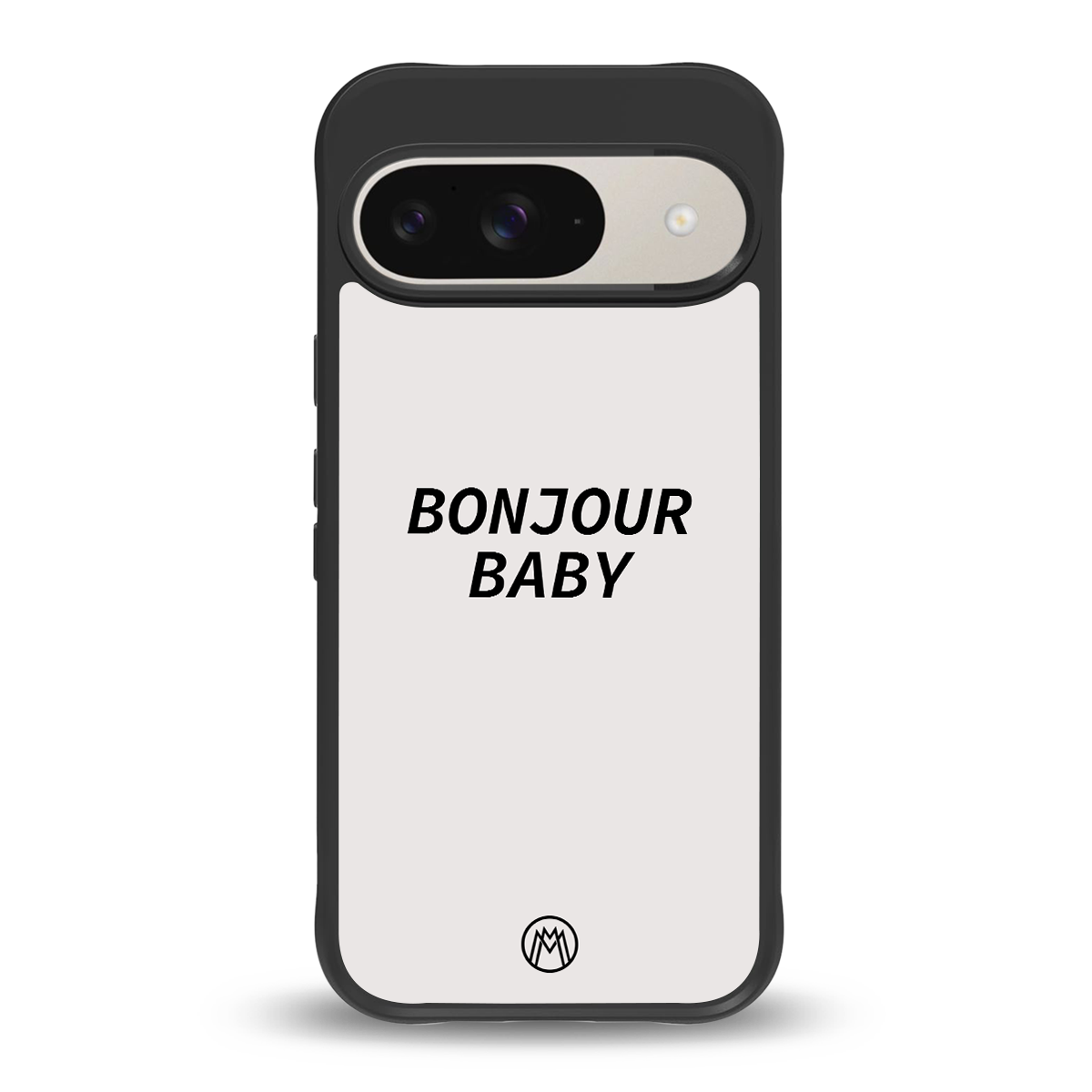 bonjour baby back phone cover | glass case for google pixel 9