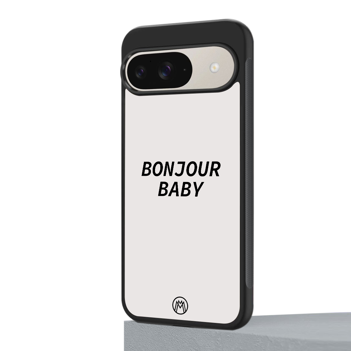 bonjour baby back phone cover | glass case for google pixel 9
