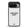 bonjour baby back phone cover | glass case for google pixel 9 pro
