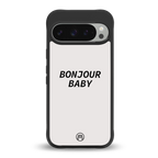 bonjour baby back phone cover | glass case for google pixel 9 pro