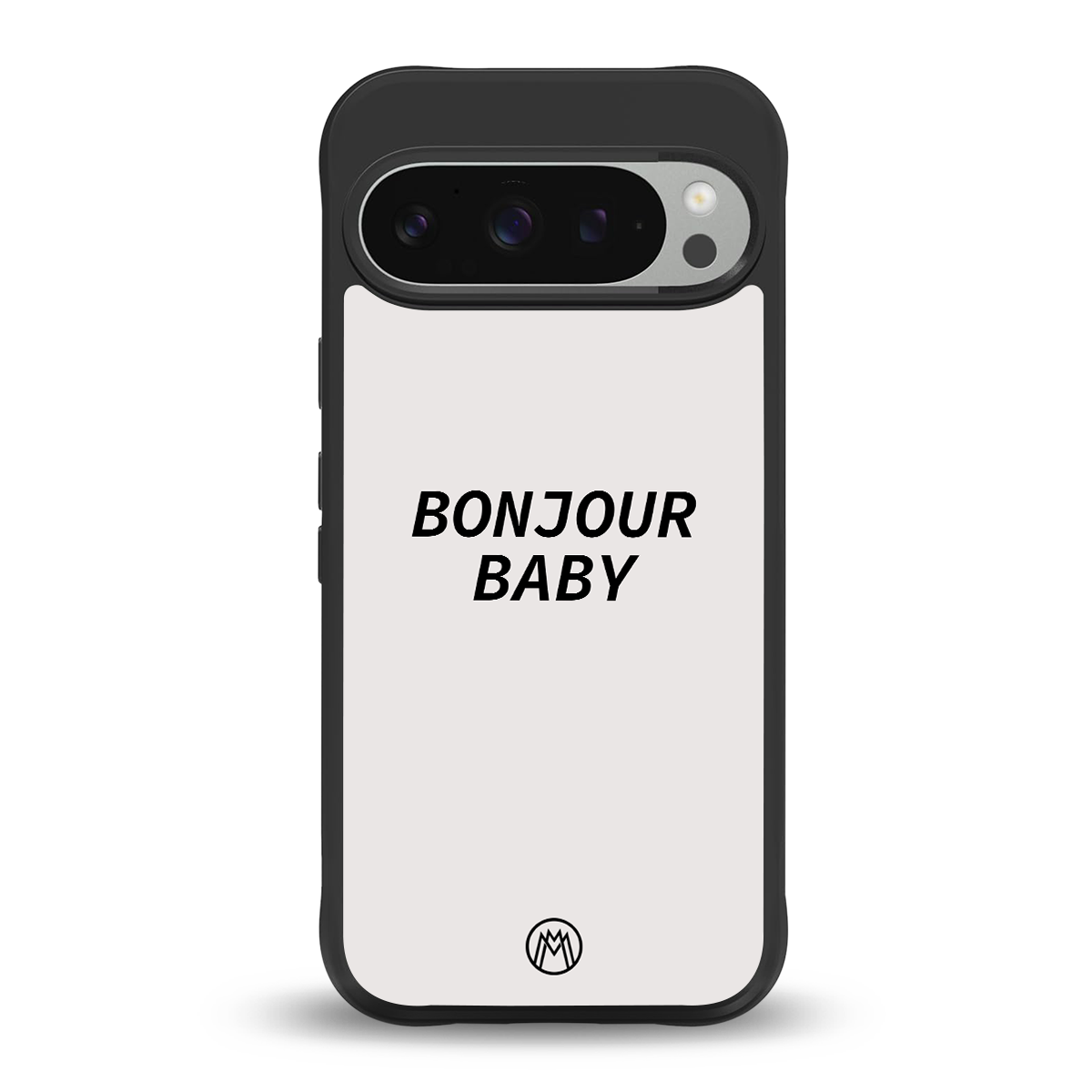 bonjour baby back phone cover | glass case for google pixel 9 pro xl