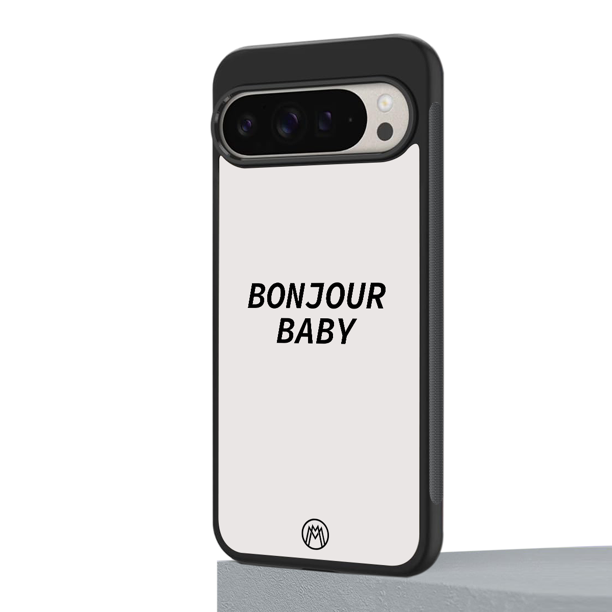 bonjour baby back phone cover | glass case for google pixel 9 pro xl