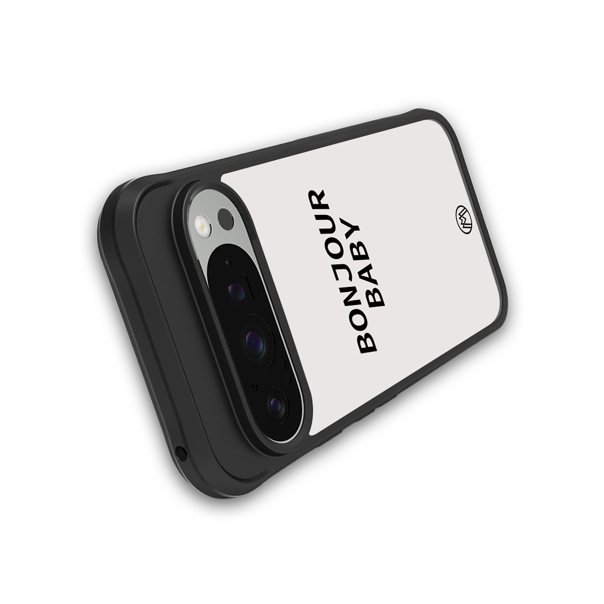 bonjour baby back phone cover | glass case for google pixel 9 pro