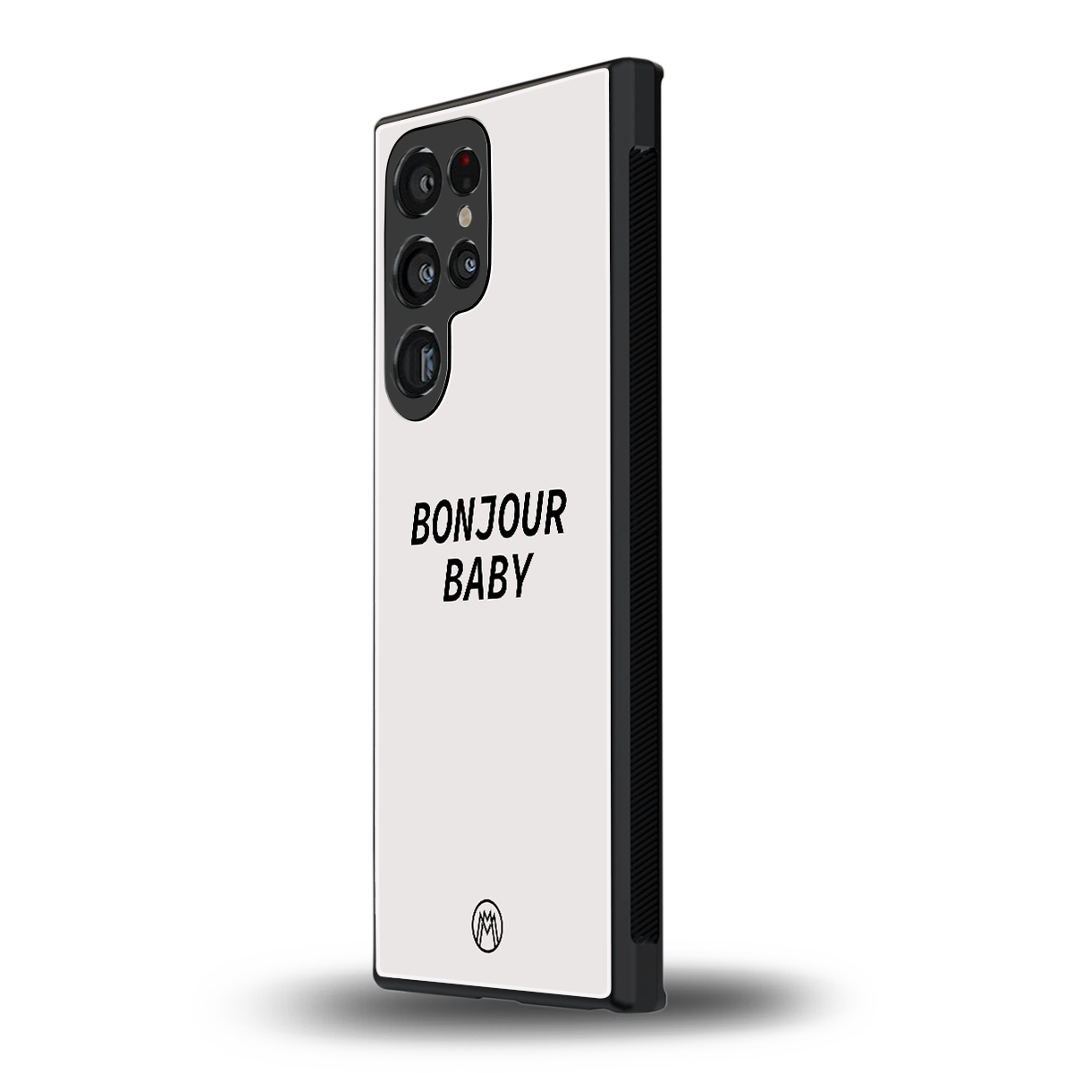 bonjour baby back phone cover | glass case for samsung galaxy s24 ultra