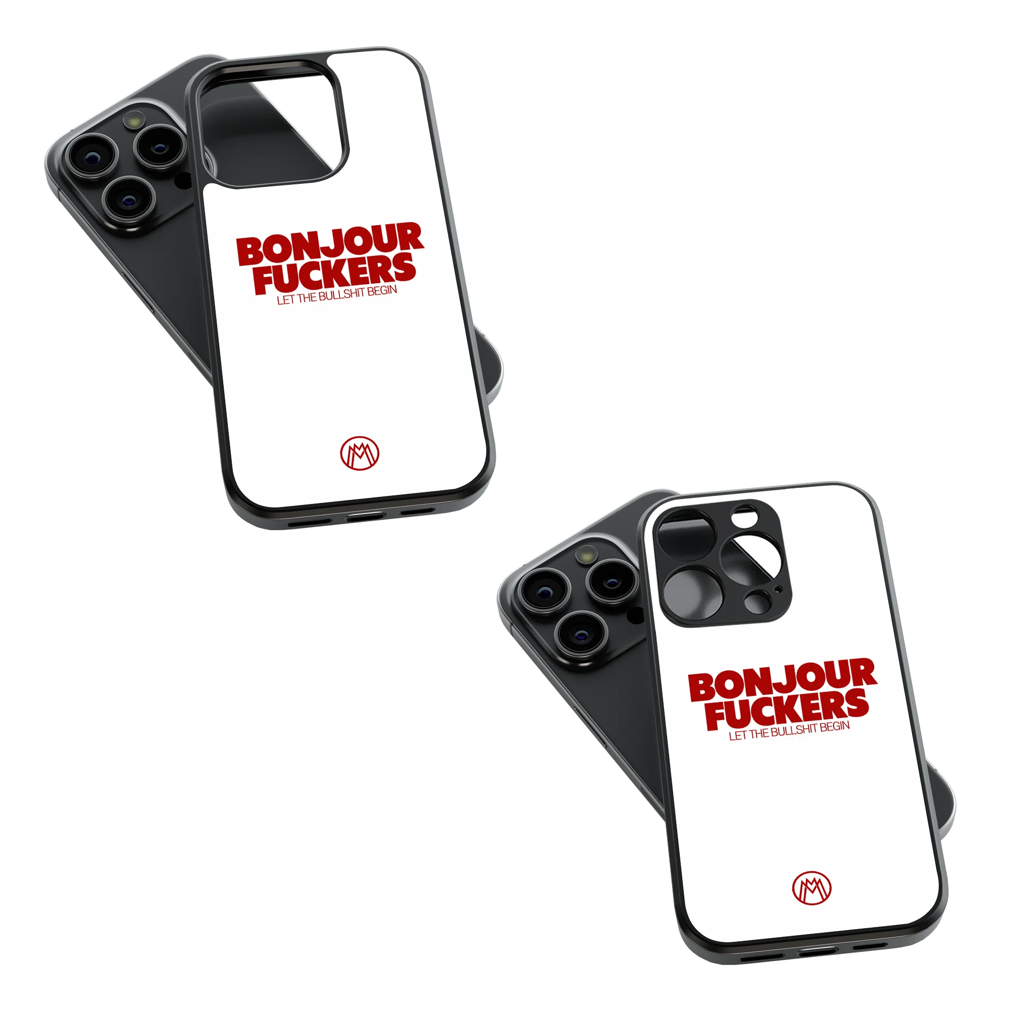 Trendy Glass Back Mobile Case for iPhone, Samsung, Redmi, OnePlus, Google Pixel, Motorola