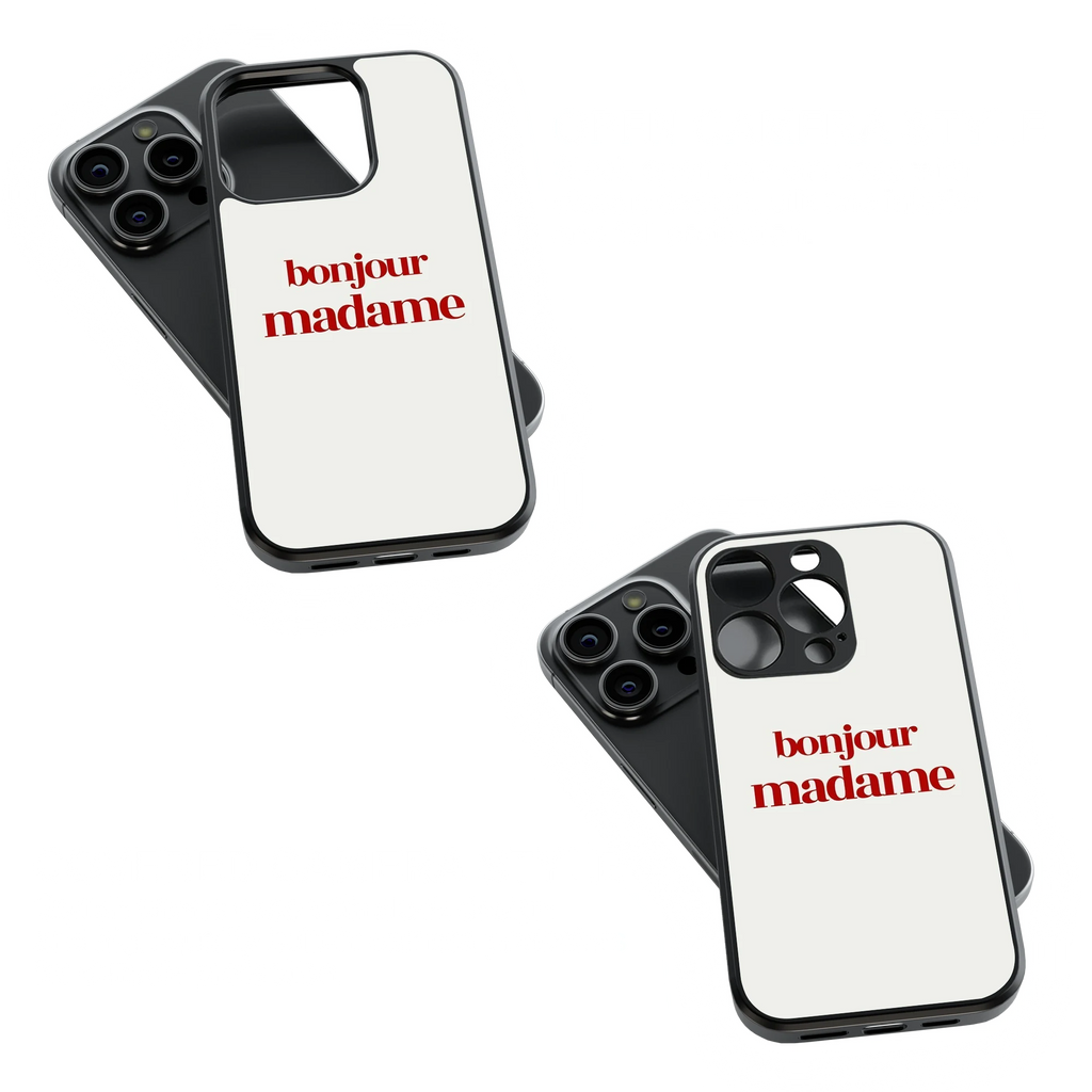 Trendy Glass Back Mobile Case for iPhone, Samsung, Redmi, OnePlus, Google Pixel, Motorola