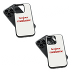 Trendy Glass Back Mobile Case for iPhone, Samsung, Redmi, OnePlus, Google Pixel, Motorola
