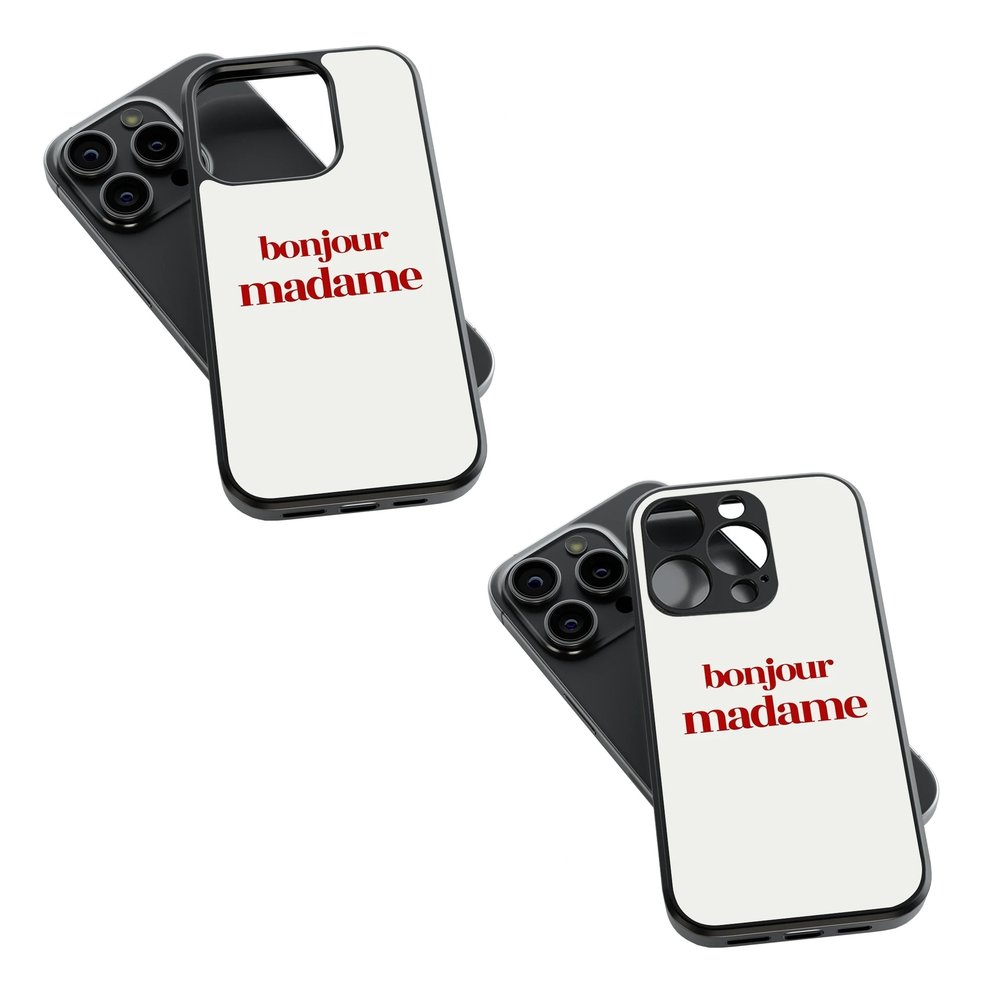 Trendy Glass Back Mobile Case for iPhone, Samsung, Redmi, OnePlus, Google Pixel, Motorola