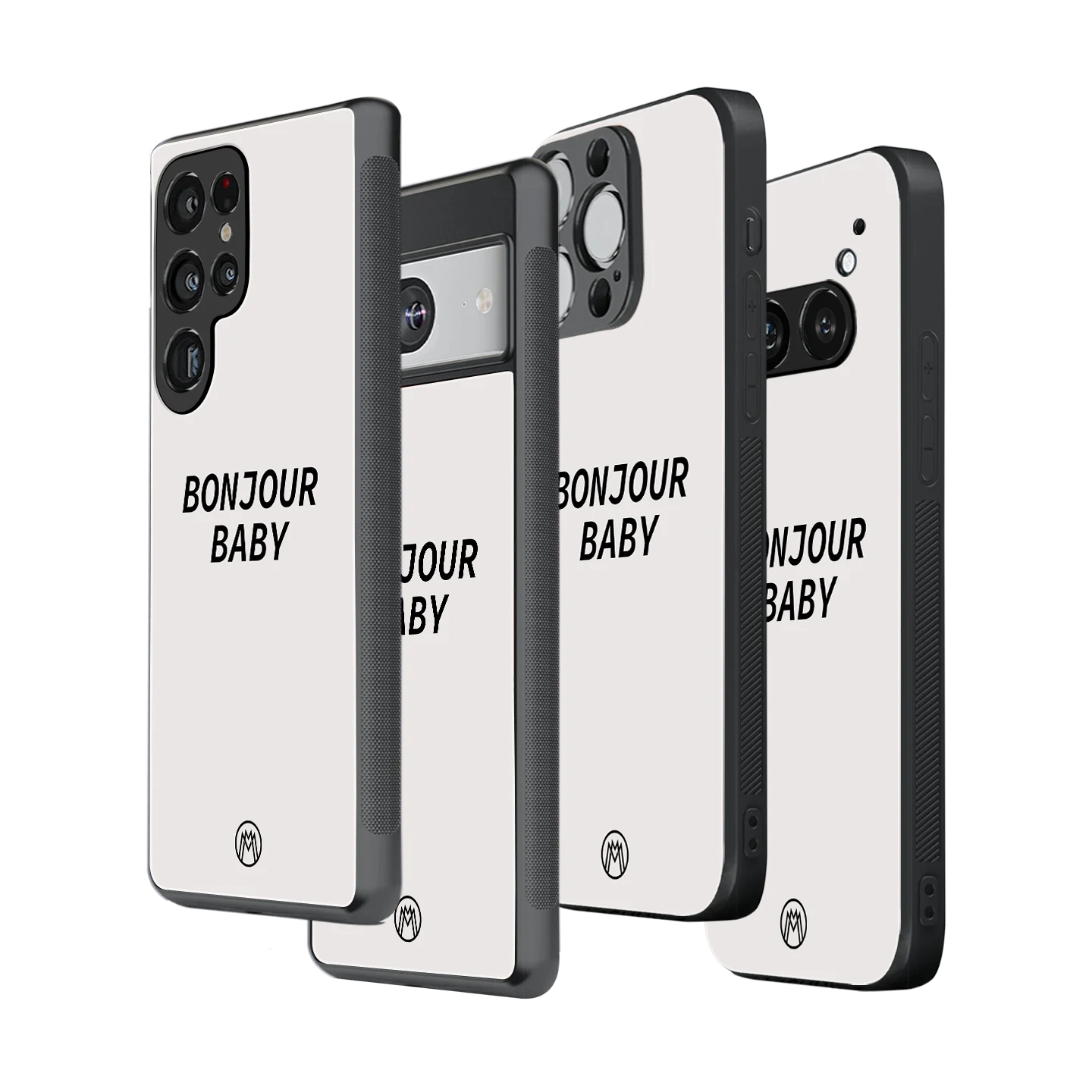 Stylish Glass Back Case for All Smartphones – iPhone, Samsung, OnePlus, Pixel, Redmi, Oppo, Vivo, Motorola