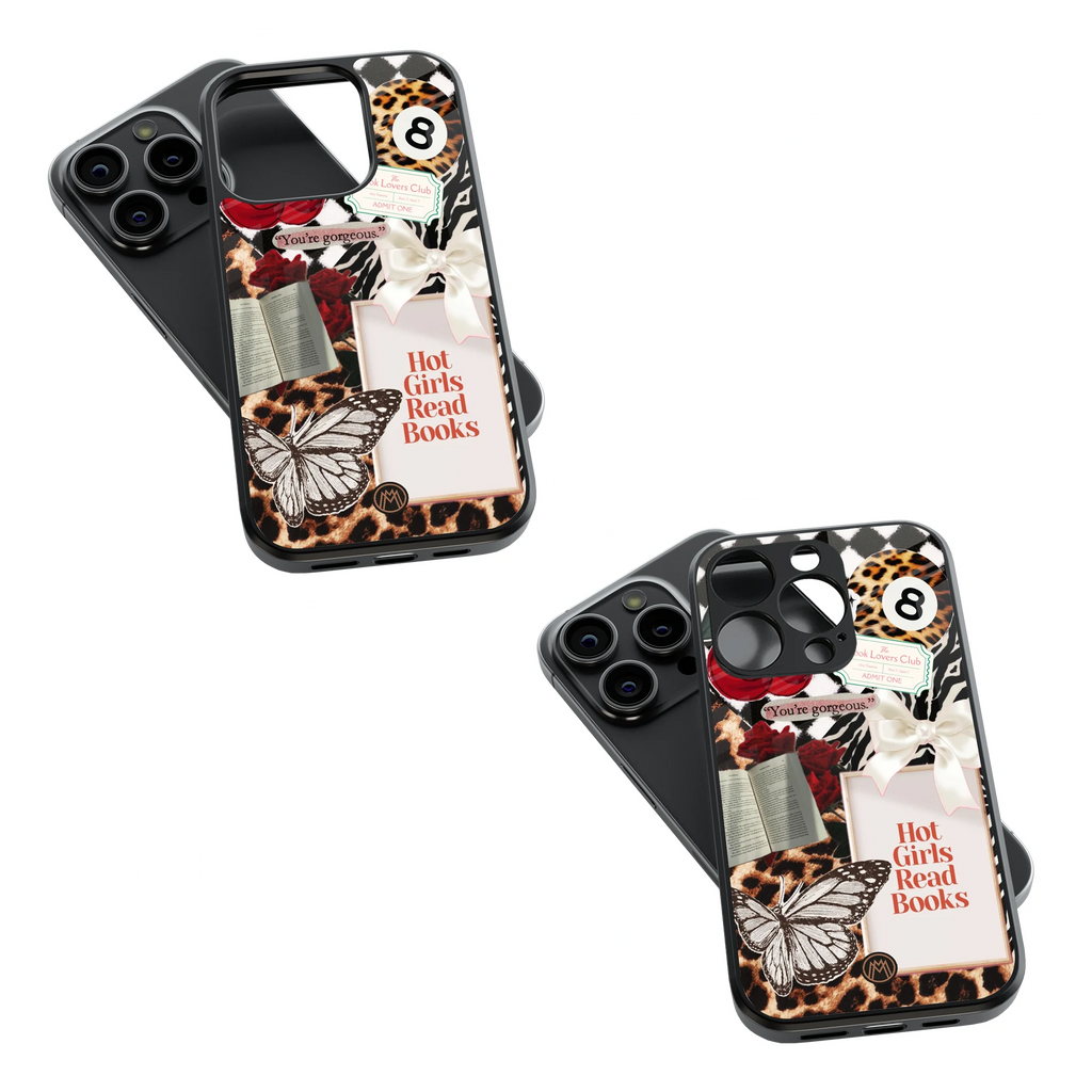Trendy Glass Back Mobile Case for iPhone, Samsung, Redmi, OnePlus, Google Pixel, Motorola
