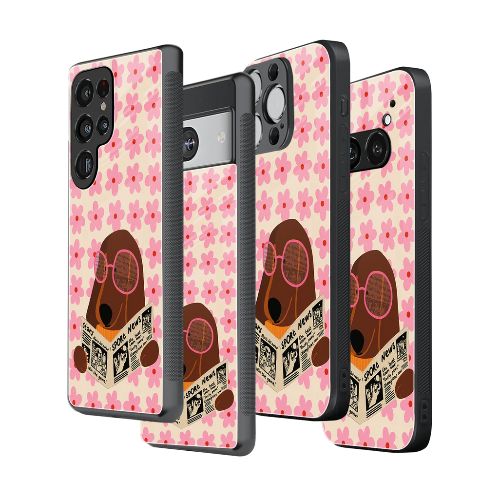 Stylish Glass Back Case for All Smartphones iPhone, Samsung, OnePlus, Pixel, Redmi, Oppo, Vivo, Motorola