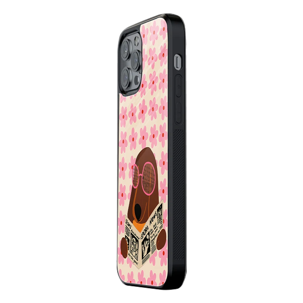 Slim Glass Back Phone Case for Multiple Brands iPhone, Samsung, Redmi, OnePlus, Oppo, Vivo
