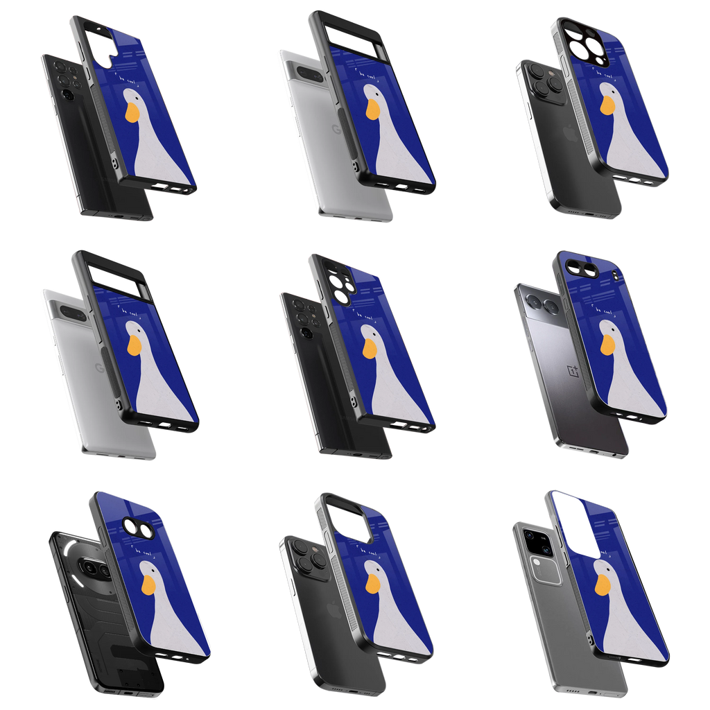 Durable Glass Back Mobile Case for iPhone, Samsung, OnePlus, Google Pixel, Redmi, Vivo, Oppo