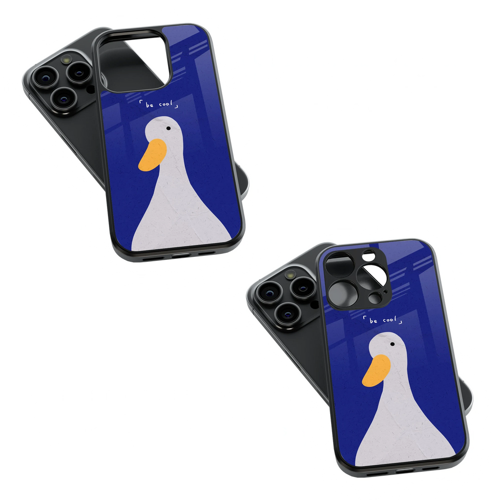 Trendy Glass Back Mobile Case for iPhone, Samsung, Redmi, OnePlus, Google Pixel, Motorola