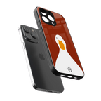 boring goose back phone cover | glass case for iphone 13 pro max