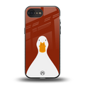 boring goose back phone cover | glass case for iphone 16e