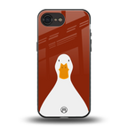 boring goose back phone cover | glass case for iphone 16e