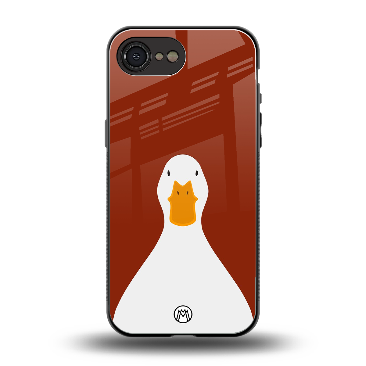 boring goose back phone cover | glass case for iphone 16e
