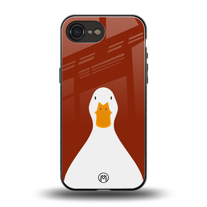 boring goose back phone cover | glass case for iphone 16e