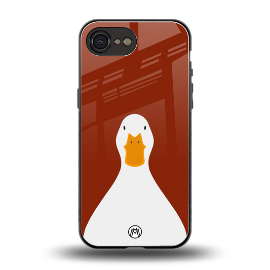 boring goose back phone cover | glass case for iphone 16e