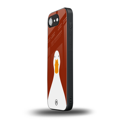 boring goose back phone cover | glass case for iphone 16e