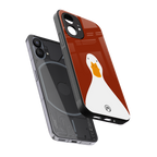 boring goose back phone cover | glass case for nothing phone 1