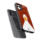 boring goose back phone cover | glass case for nothing phone 2