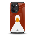 boring goose back phone cover | glass case for oneplus nord 3