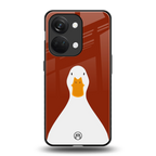 boring goose back phone cover | glass case for oneplus nord 3
