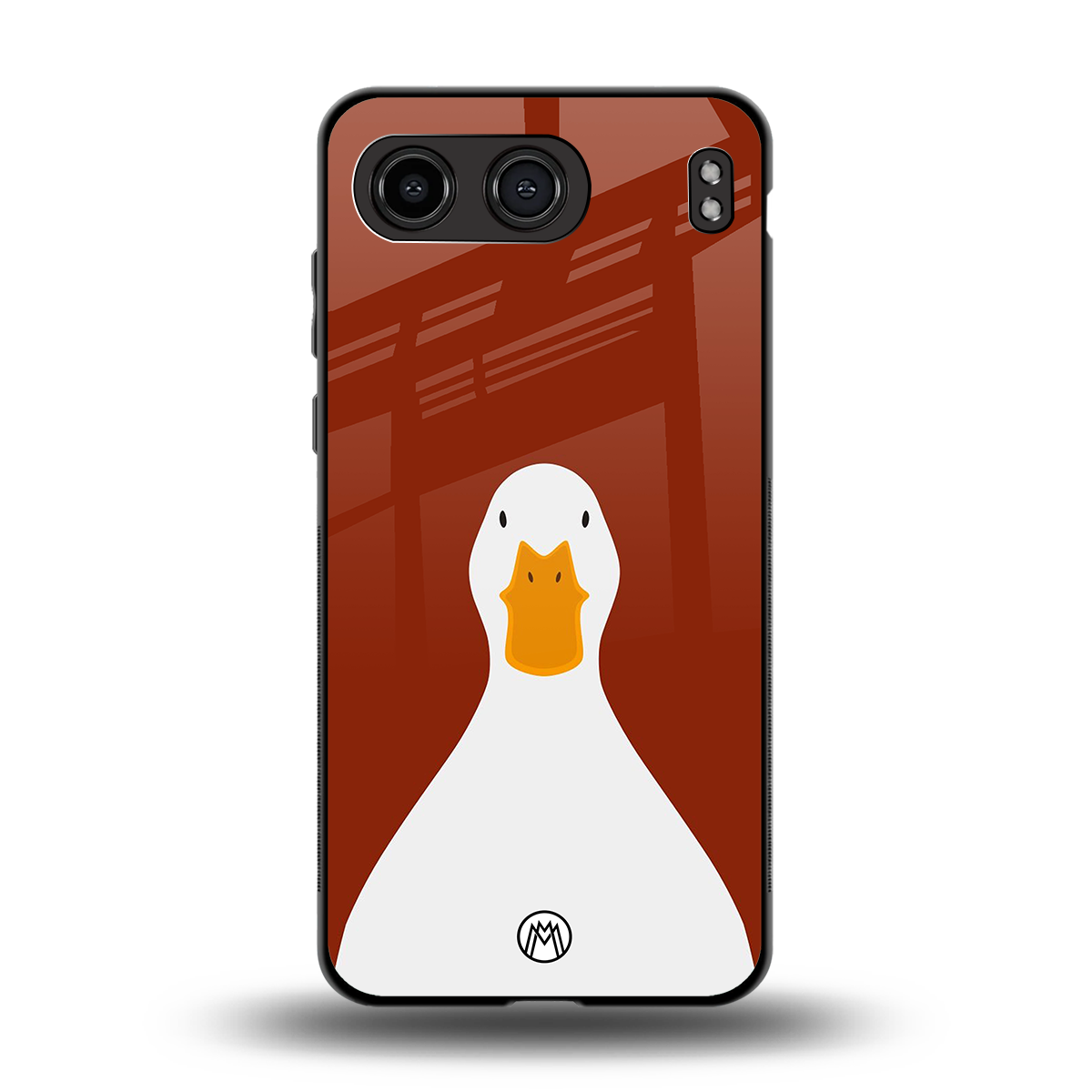 boring goose back phone cover | glass case for oneplus nord 4