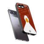 boring goose back phone cover | glass case for oneplus nord 4