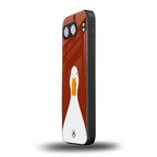 boring goose back phone cover | glass case for oneplus nord 4