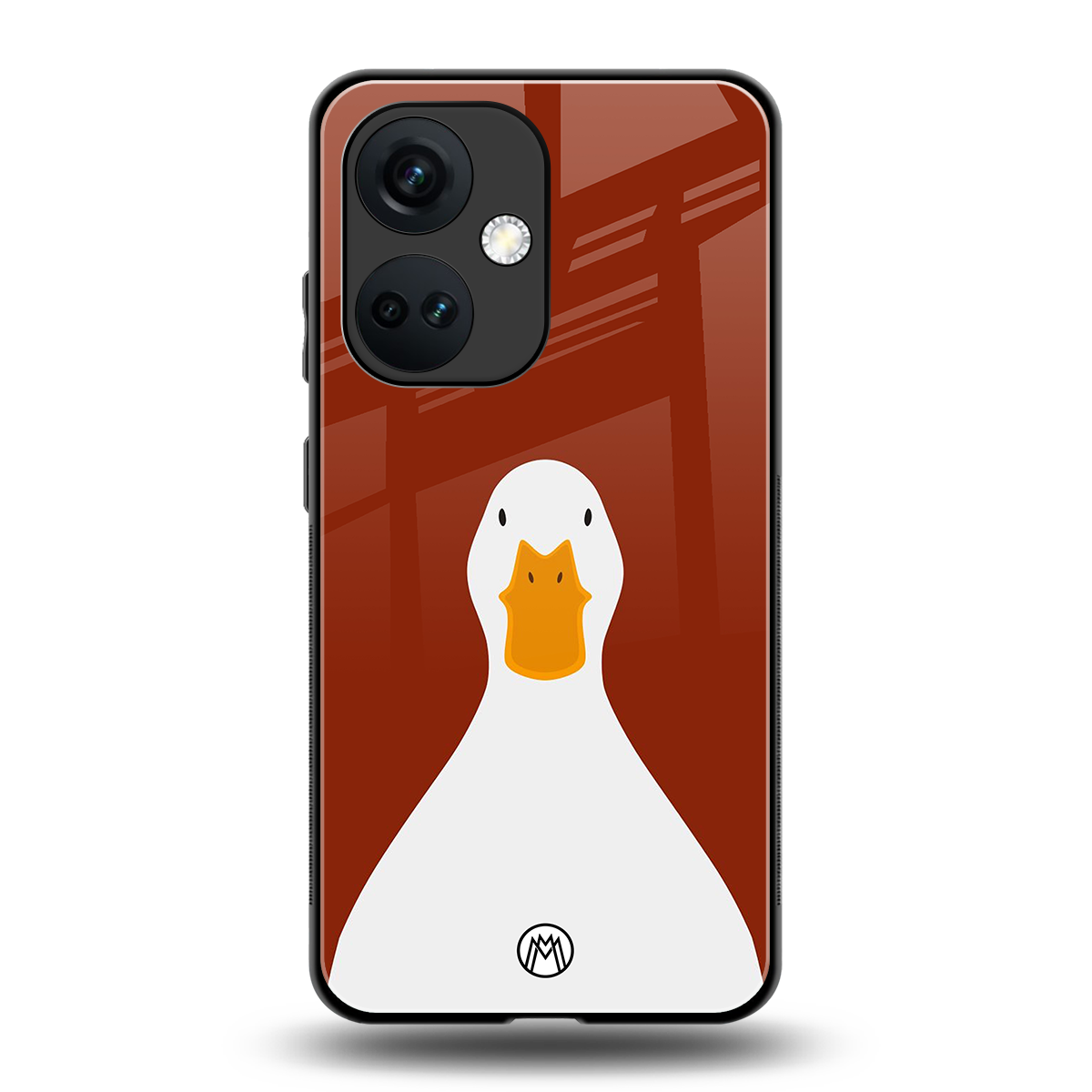 boring goose back phone cover | glass case for oneplus nord ce 3